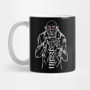 Nosferatu White line Mug